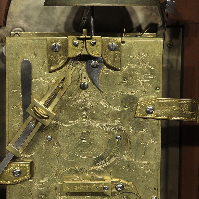 Reloj inglés Bracket de Robert Fleetwood, London 1763-1790