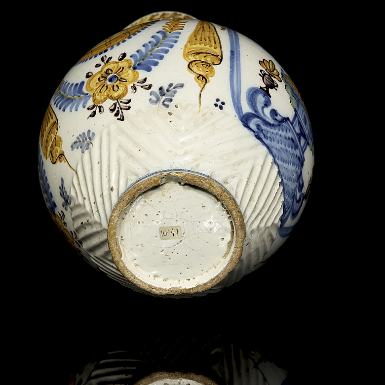 塔拉韦拉德拉雷纳陶瓷壶，莫德斯塔·迪亚兹，1865年 - 4