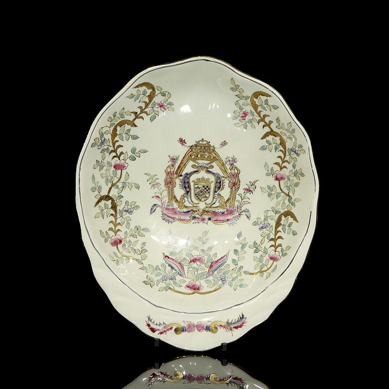 Bandeja de porcelana 