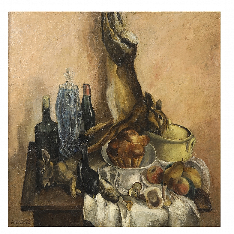 Jean-Gabriel Daragnès (1886-1950) ‘Still Life with Hares’ - 1