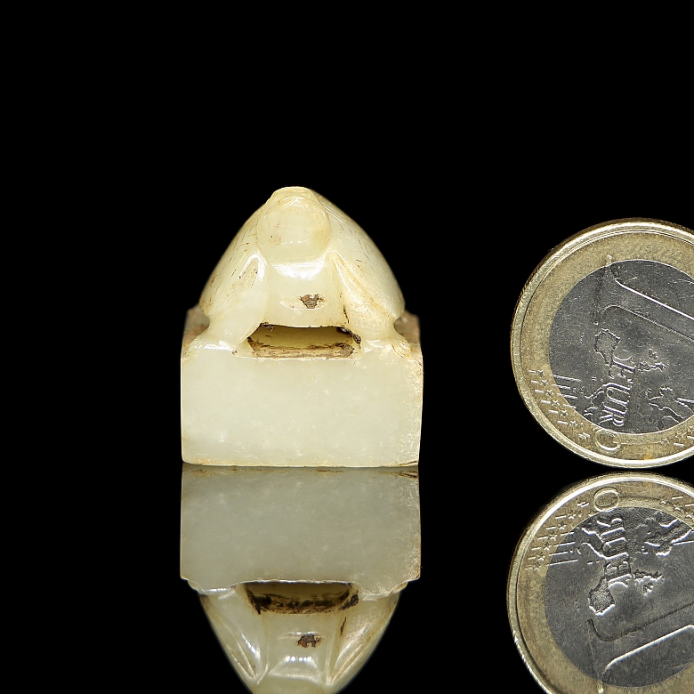 Sello de jade blanco 