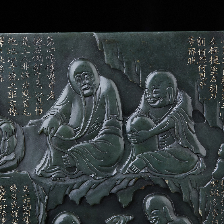 Panel de jace verde espinaca