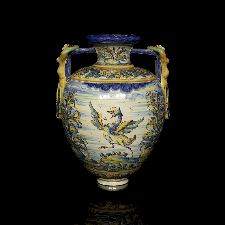 Juan Ruiz de Luna (1863–1945) ‘Amphora with female handles’, 20th century