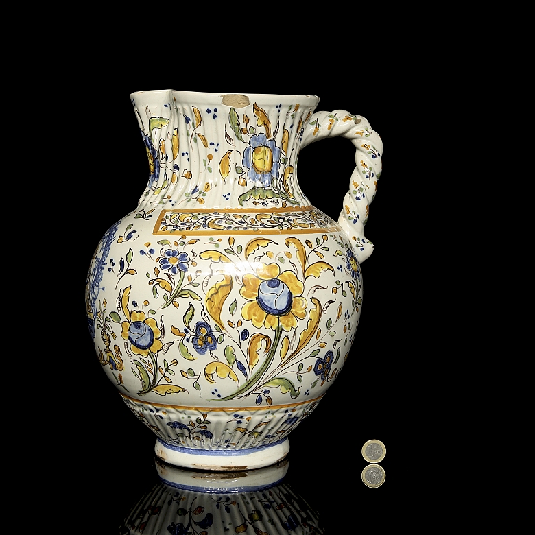 胡安·鲁伊斯·德·卢纳（1863–1945）  《普拉多圣母》，塔拉韦拉陶器，20世纪早期