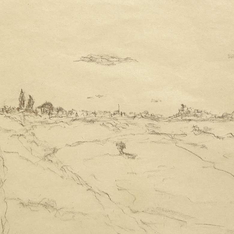 拉蒙·施托尔茨（1874–1960）《乡村速写》1925年