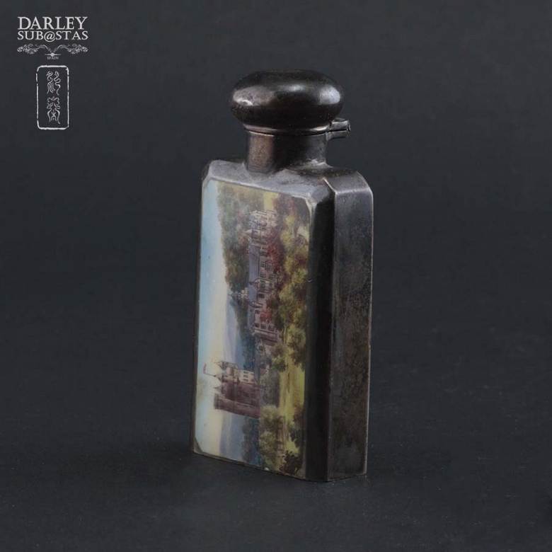 Botella plata inglesa SXIX - 2