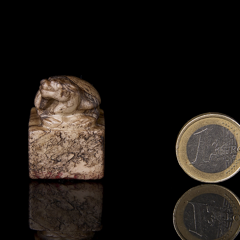 Jade seal ‘Mythical turtle’, Ming dynasty