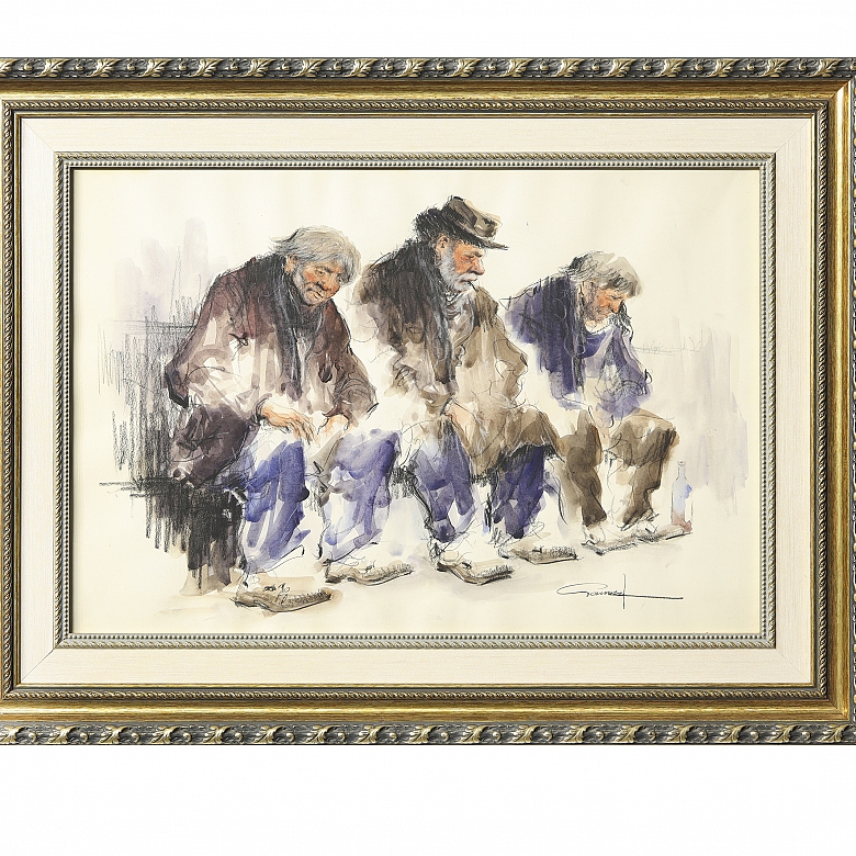 Rafael Garrich (1930–1994) ‘On the Street’