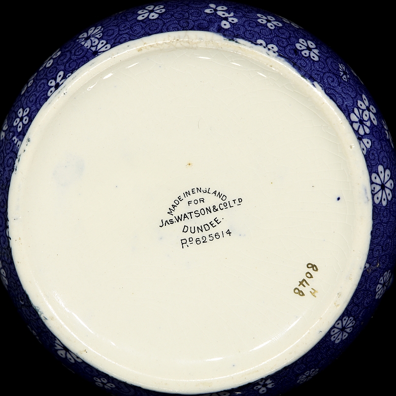 Jas Watson & Co. (20th century) Commemorative whisky decanter, c. 1915