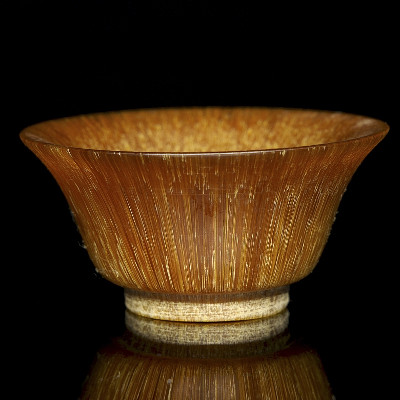 Dos cuencos tallados, s.XX