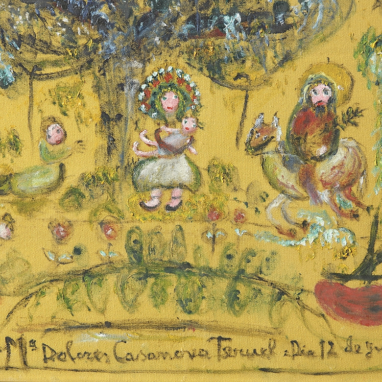 Mª Dolores Casanova Teruel (1928-2007) “Valencian Birth,” 1997 - 4