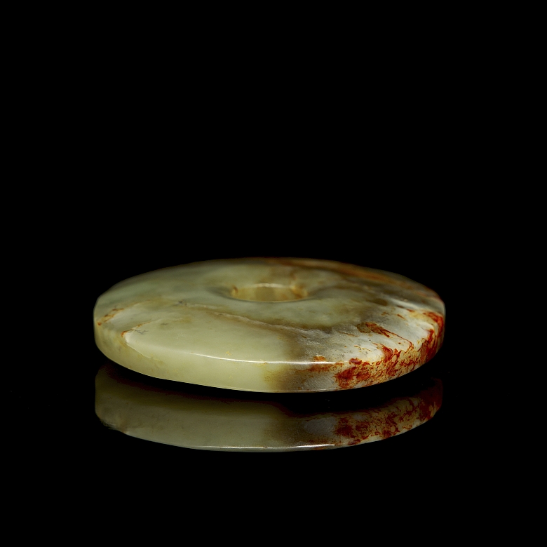 Colgante de jade tallado