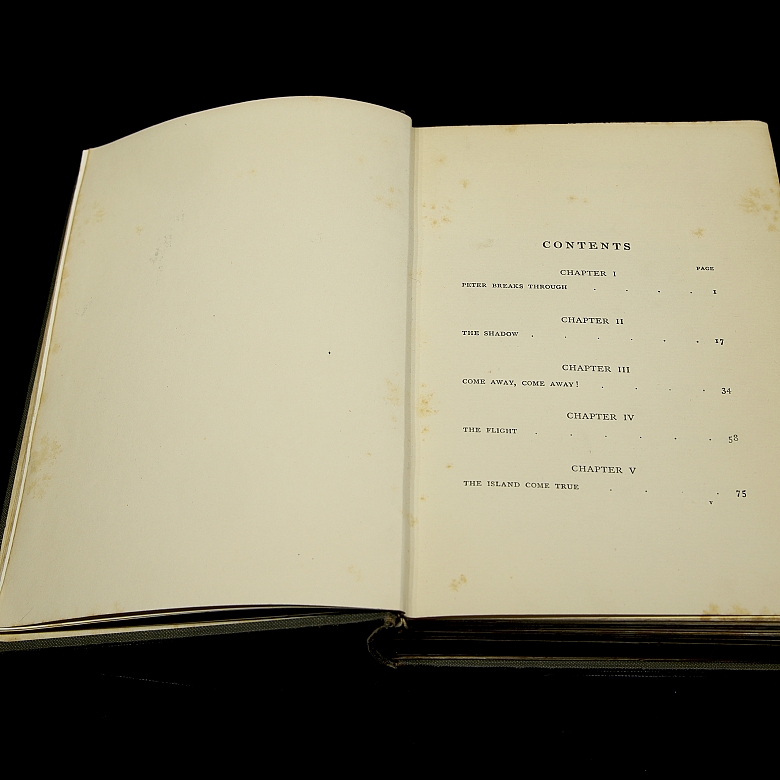 J. M. Barrie, Peter and Wendy, First Edition, 1911