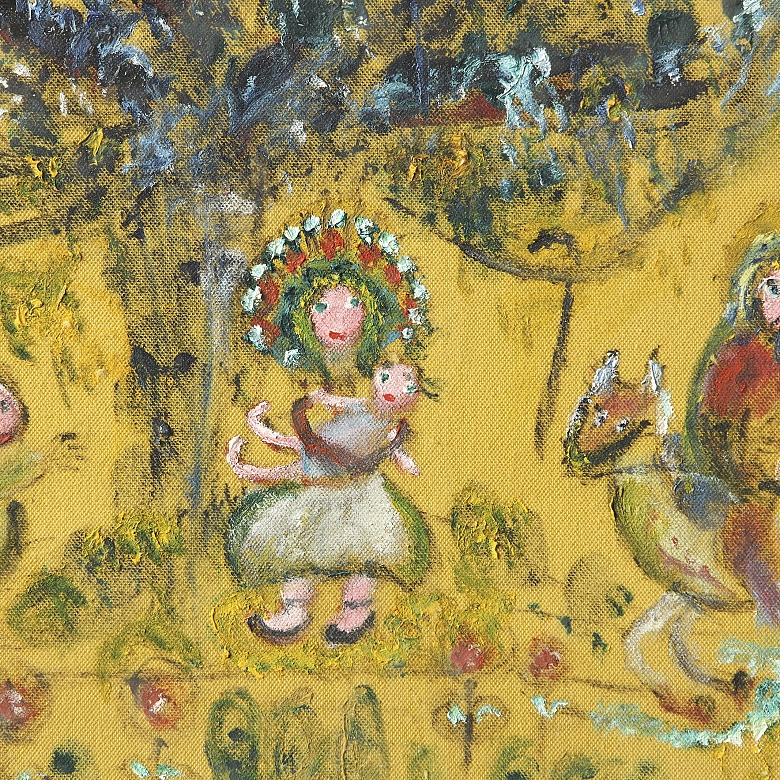 Mª Dolores Casanova Teruel (1928-2007) “Valencian Birth,” 1997