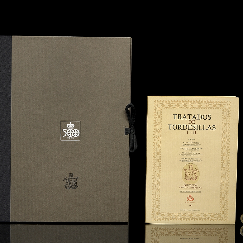 Facsimile ‘Treaty of Tordesillas’, 1990 - 7