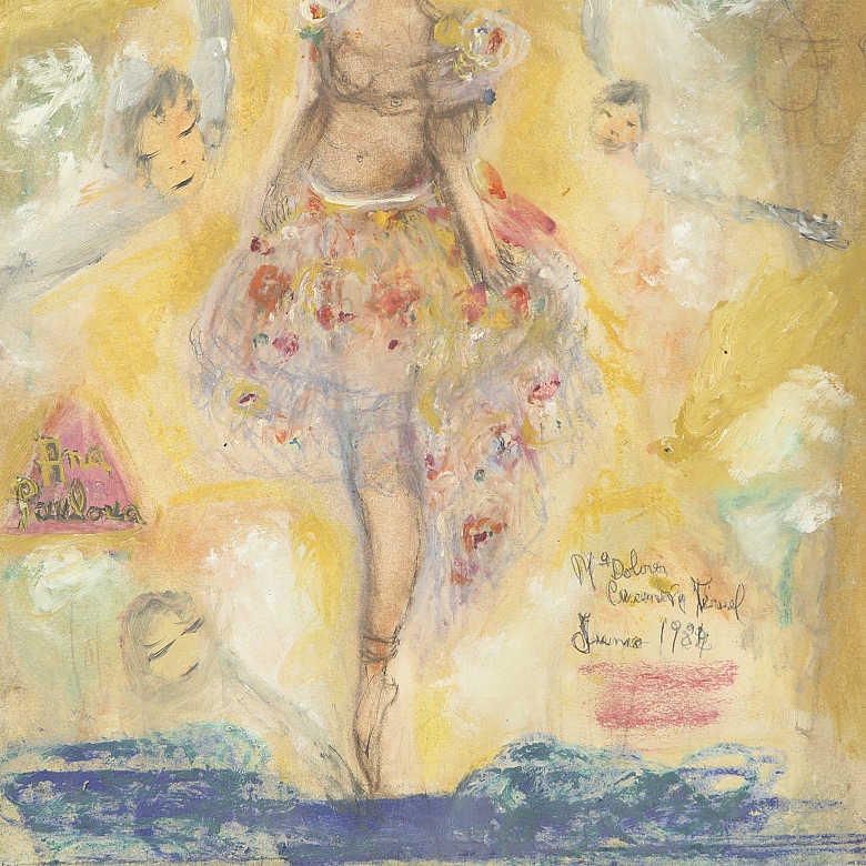 Maria Dolores Casanova Teruel (1928–2007) ‘Dancer’, 1982