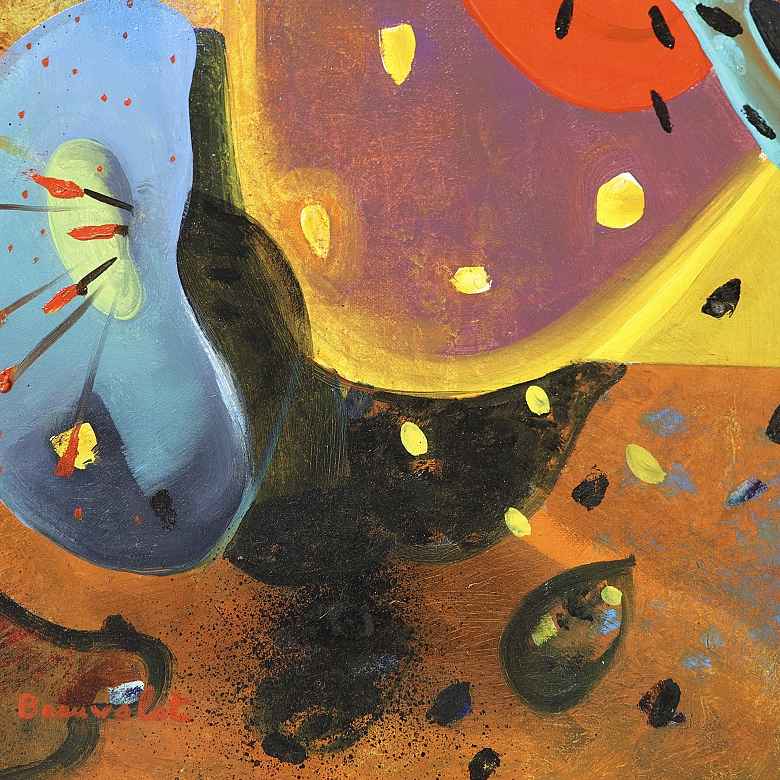 Sylvie Beaubalat (20th century) ‘Moire d'Etoiles’