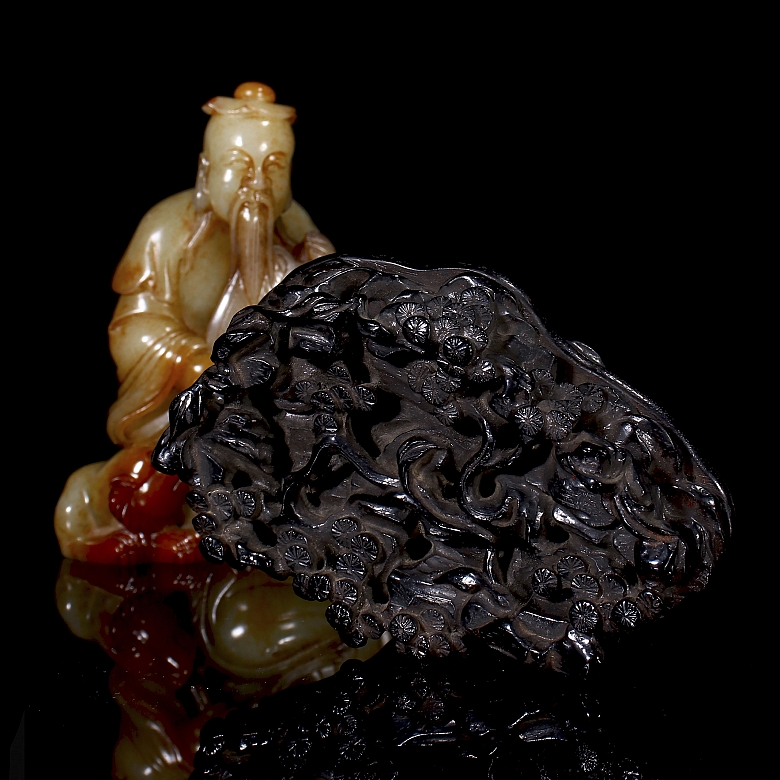 Figura de jade de Hetian 
