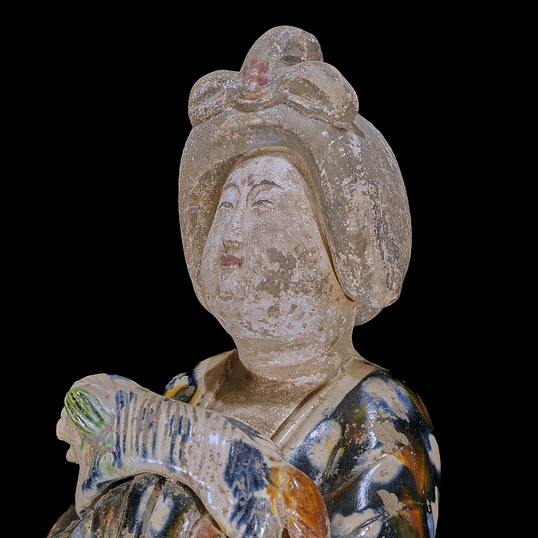 Cerámica vidriada sancai 
