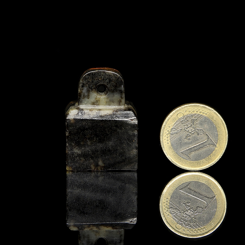 Sello de jade tallado, dinastía Han