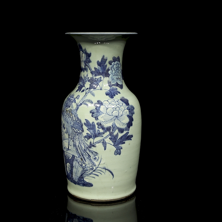 Jarrón de porcelana esmaltada 