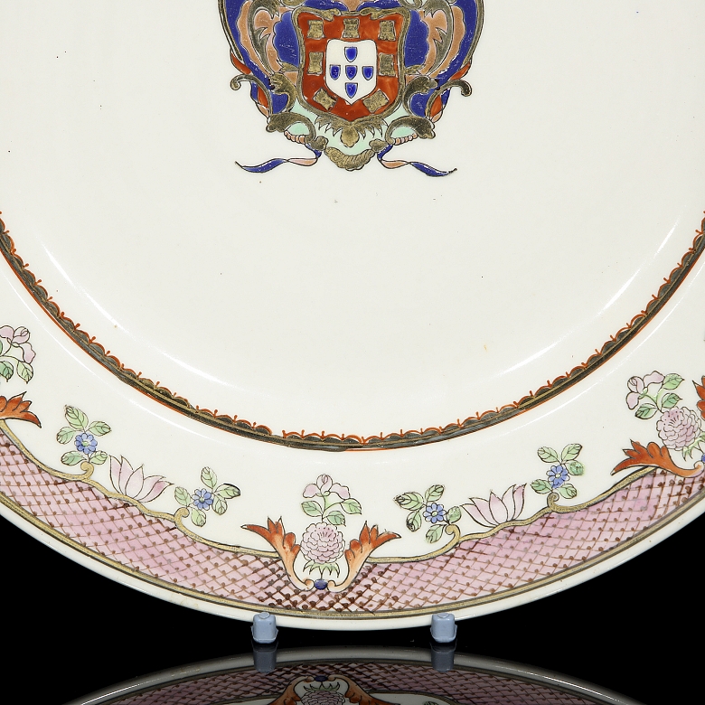 Plato de porcelana 