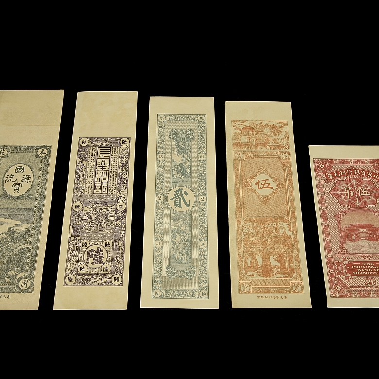 Conjunto de billetes