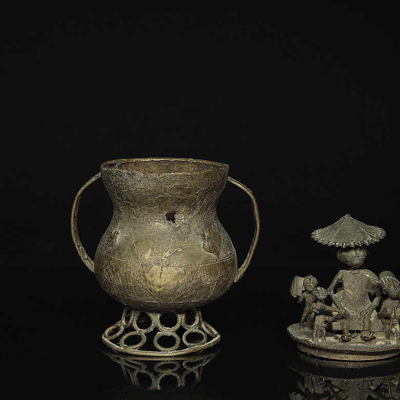 仪式器皿“库杜”，非洲，20世纪