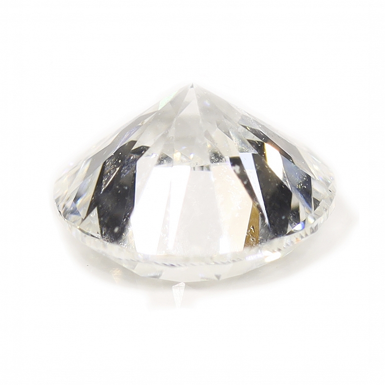 Diamante natural en talla brillante de 0,50 ct