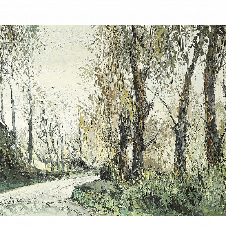 José Cozar Viedma (1944) ‘Autumn - The Ivy’, 1974