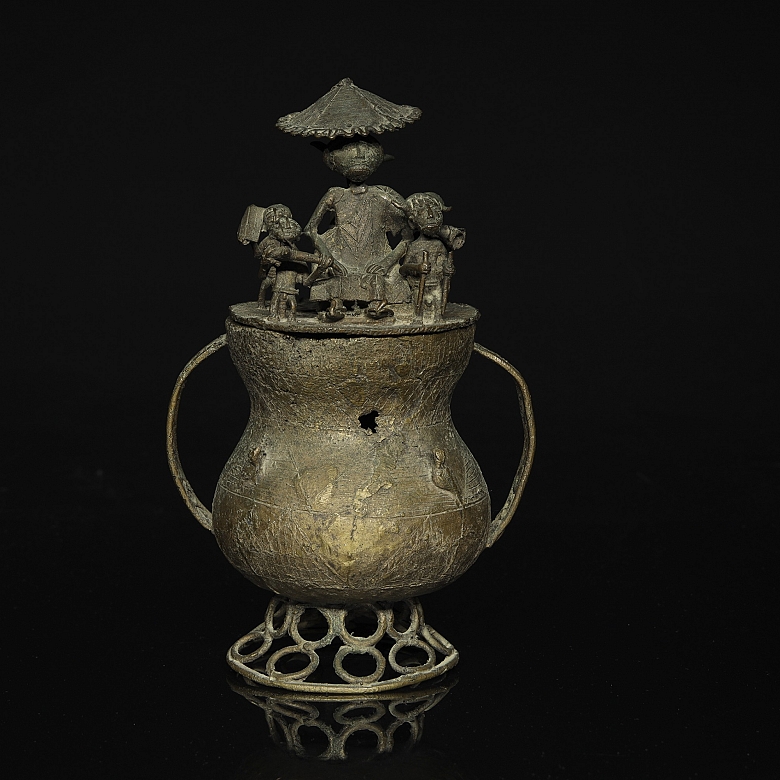 仪式器皿“库杜”，非洲，20世纪