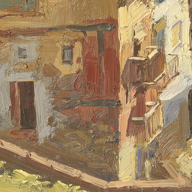 Vicente Armiñana (1950) ‘Views of Albarracín’, 1980