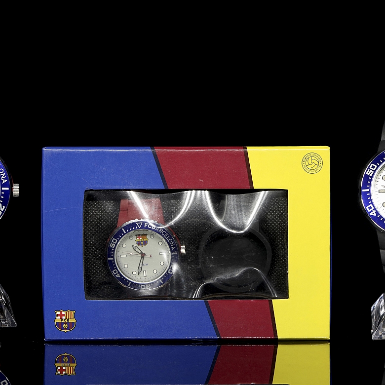 Reloj Radiant F.c.Barcelona “Central collection plata”