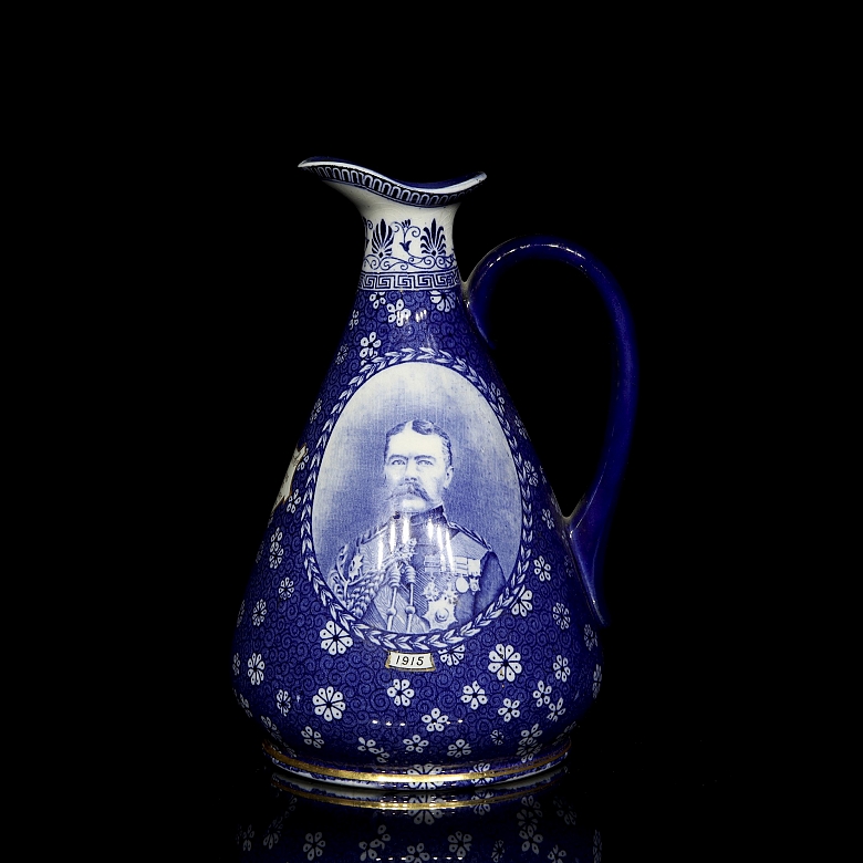 贾斯·沃森公司（20世纪）纪念威士忌酒瓶，约1915年