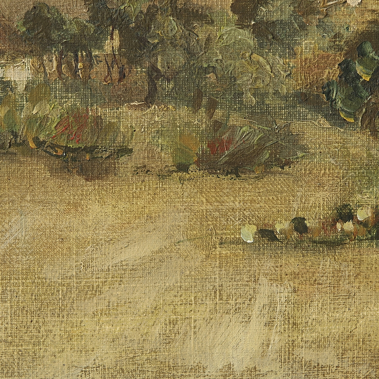 19th-20th century French school ‘Rural landscape’