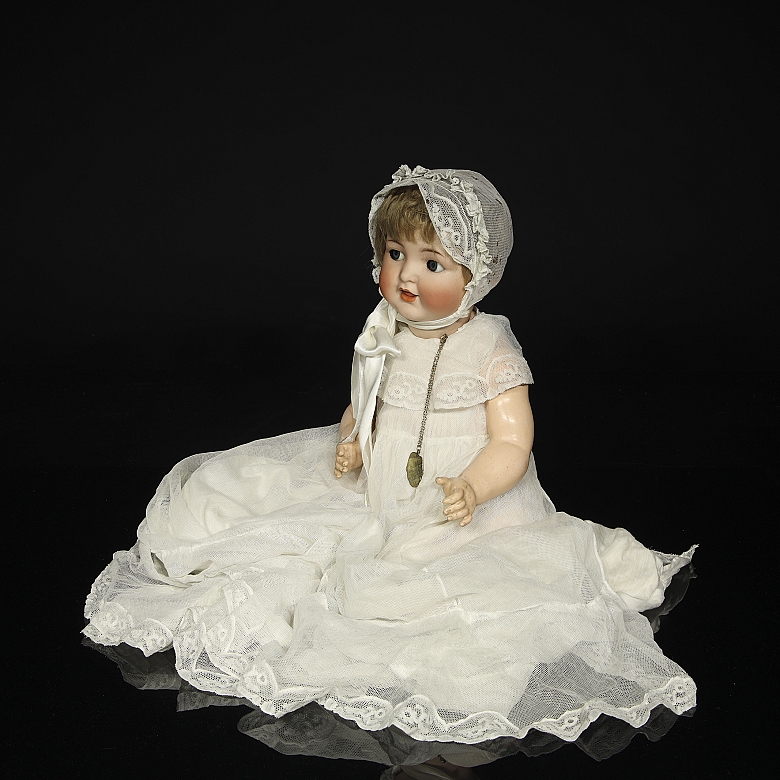 Muñeca de porcelana de carácter Kämmer & Reinhardt / Simon & Halbig, Alemania, c. 1914-1920