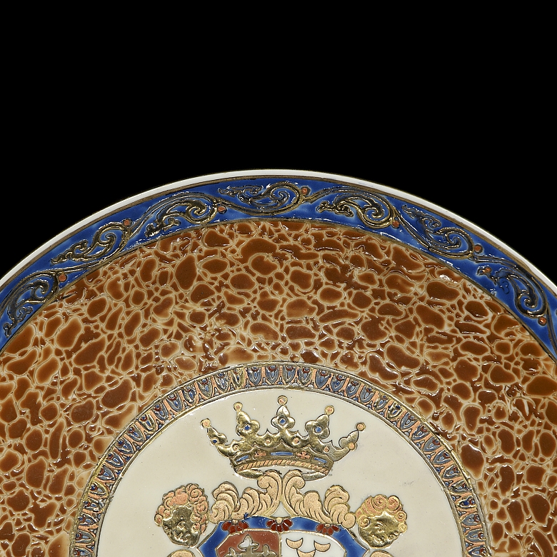 Plato de porcelana