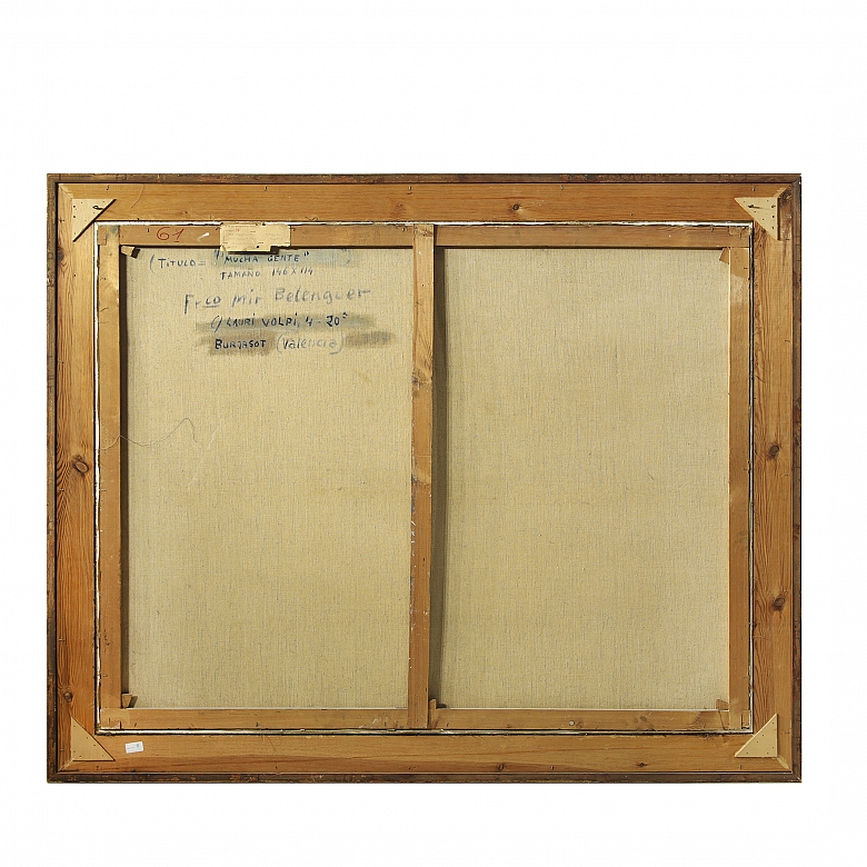 弗朗西斯科·米尔·贝伦格尔 Francisco Mir Belenguer（1934–2023）《许多人》，1974年 - 4