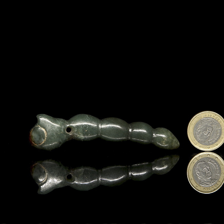 Figura de jade tallado 