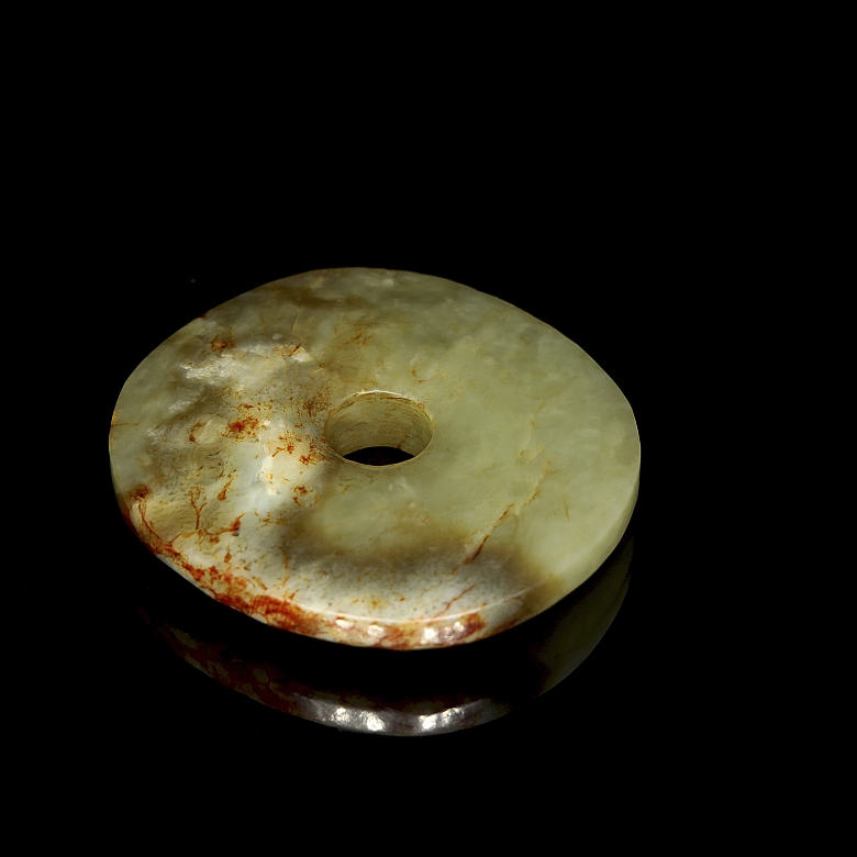 Colgante de jade tallado