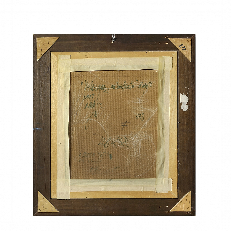 阿尔瓦罗·德尔加多 Álvaro Delgado （1922-2016）《委拉斯开兹》，1997年