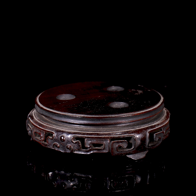 Incensario de jade blanco Hetian