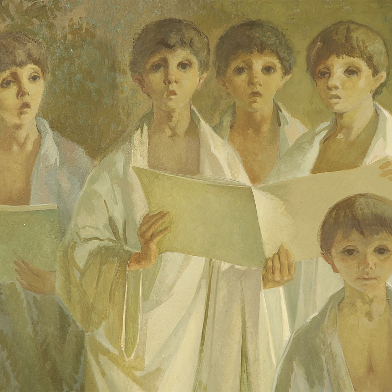 里卡多·略伦斯·西弗雷 Ricardo Llorens Cifre（1926），《和平之子》，1966年 - 1
