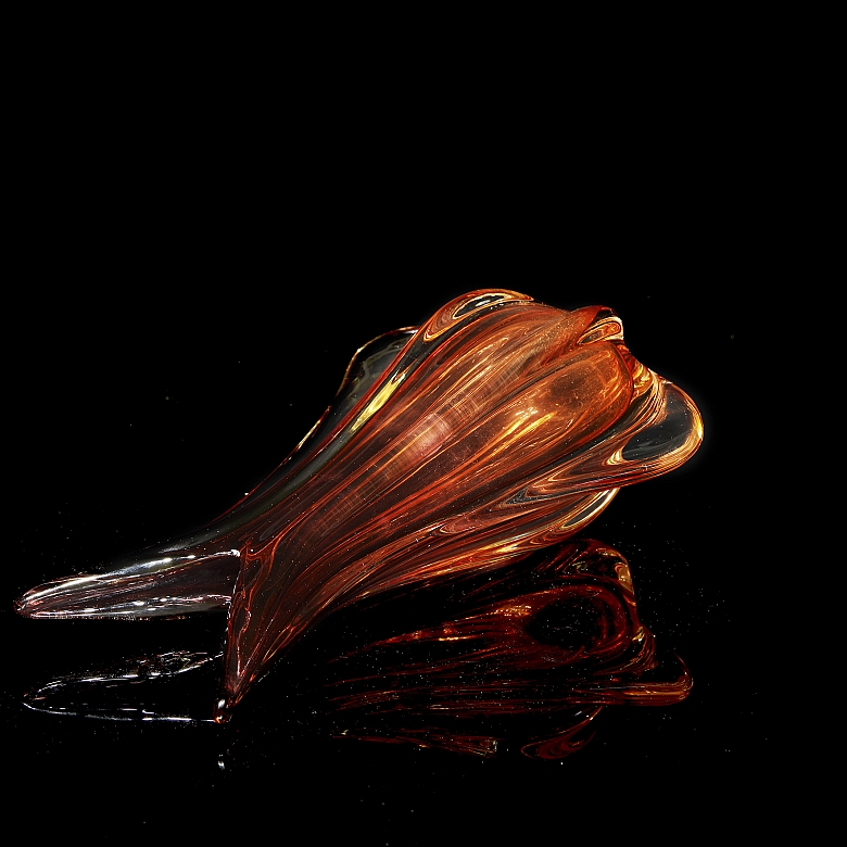 穆拉诺“吹制玻璃花瓶”，20世纪 - 4