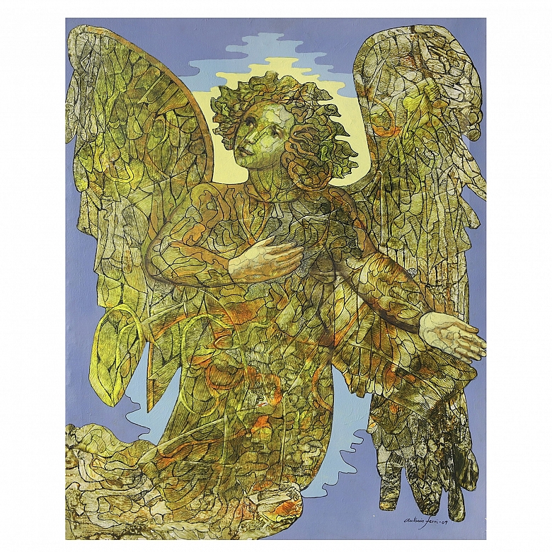 安东尼奥·费里（1938）《天使》，2009年