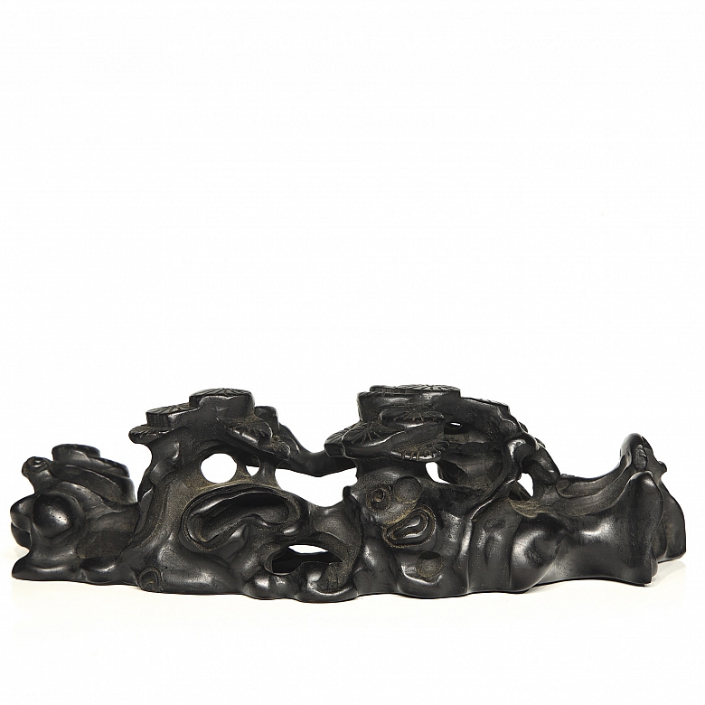 Soporte madera para pinceles