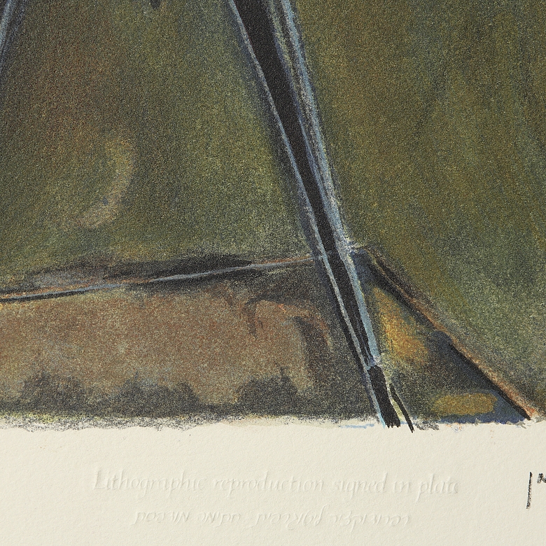 纳胡姆·古特曼（1898-1980）《指挥家》 Nahum Gutman