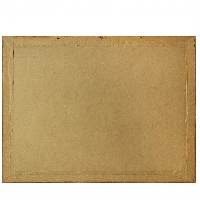 Ernesto Furió Navarro (1902–1995) ‘Town Square,’ 1963 - 4