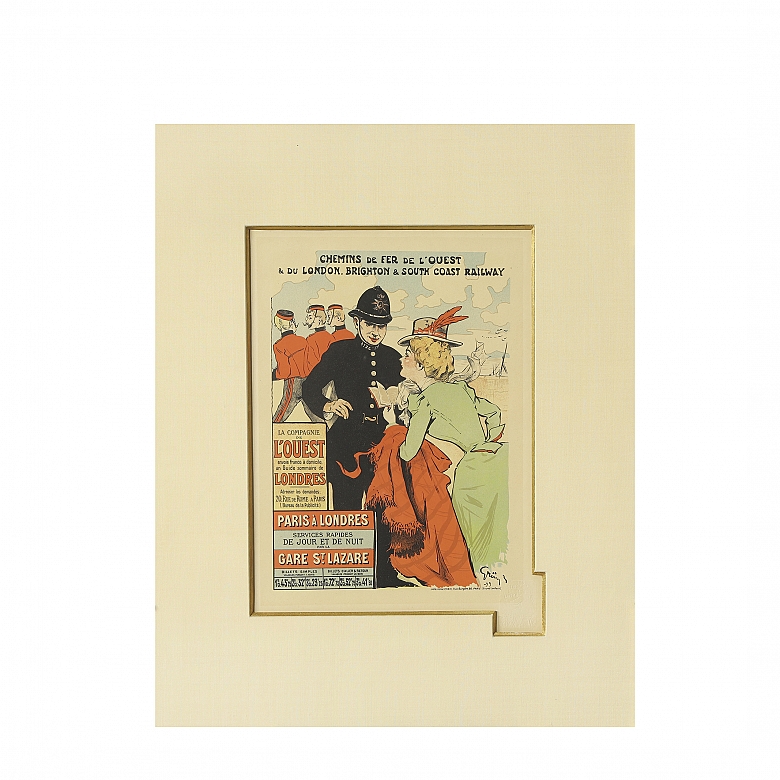 朱尔斯·亚历山大·格伦（1868-1934）《西伦敦》，1899年 - 5