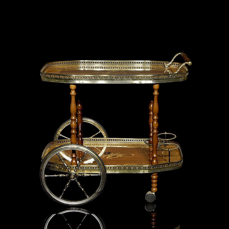 Carrito camarera de servicio, s.XX - 1